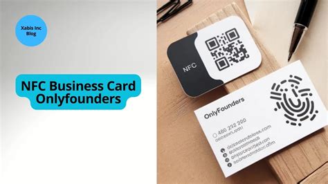 NFC Business Card Onlyfounders, Revolutionizing Networking for 